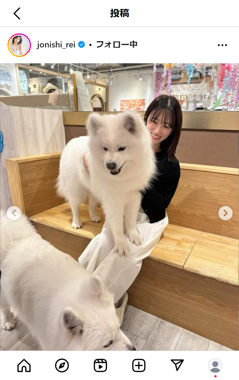 上西怜のインスタグラムから