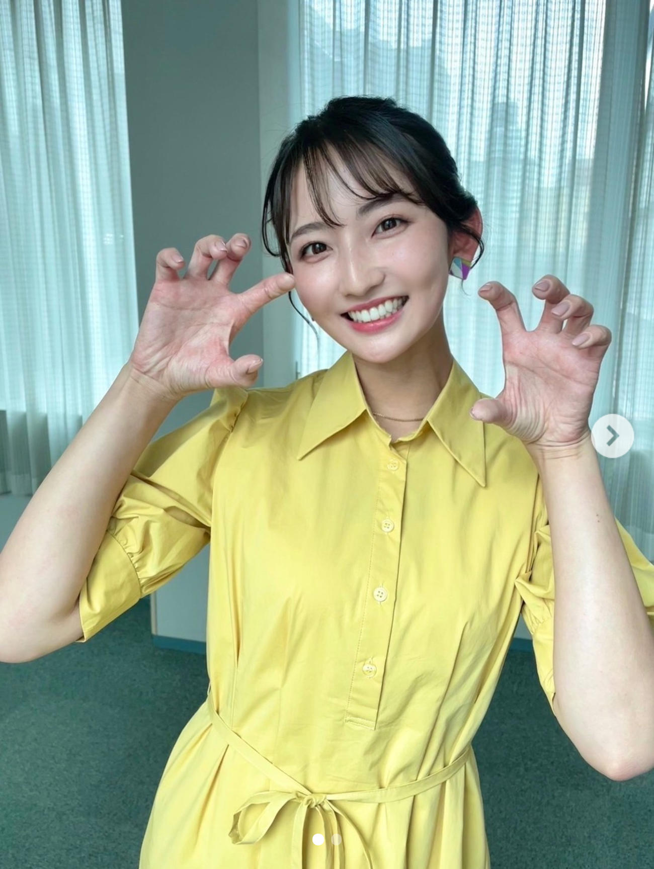 CBC友廣南実アナのインスタグラムから