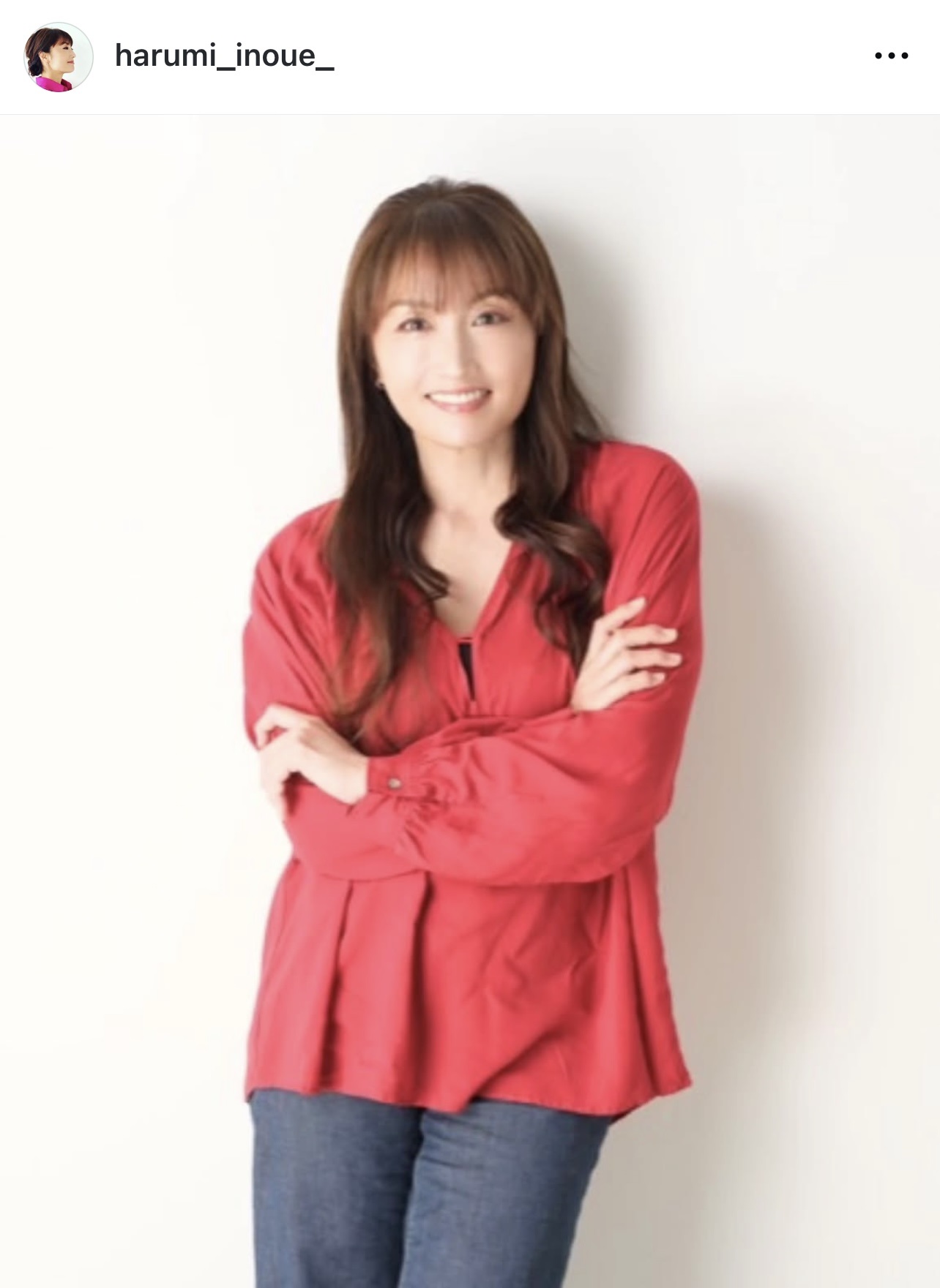 （井上晴美のインスタグラムから）