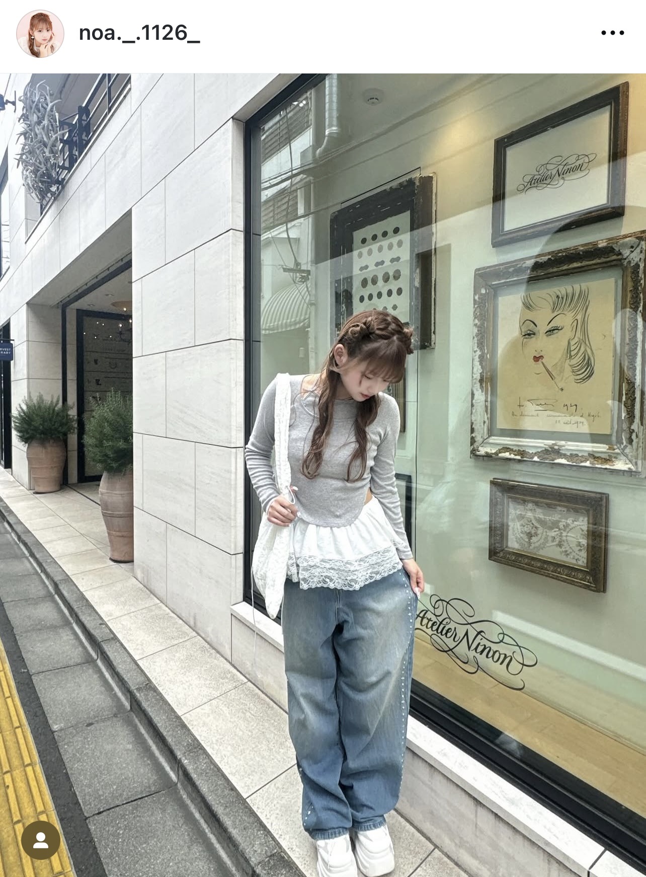 希空のインスタグラムから
