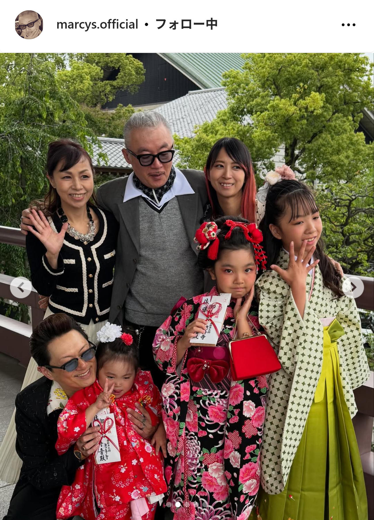 田代まさし氏のインスタグラムから
