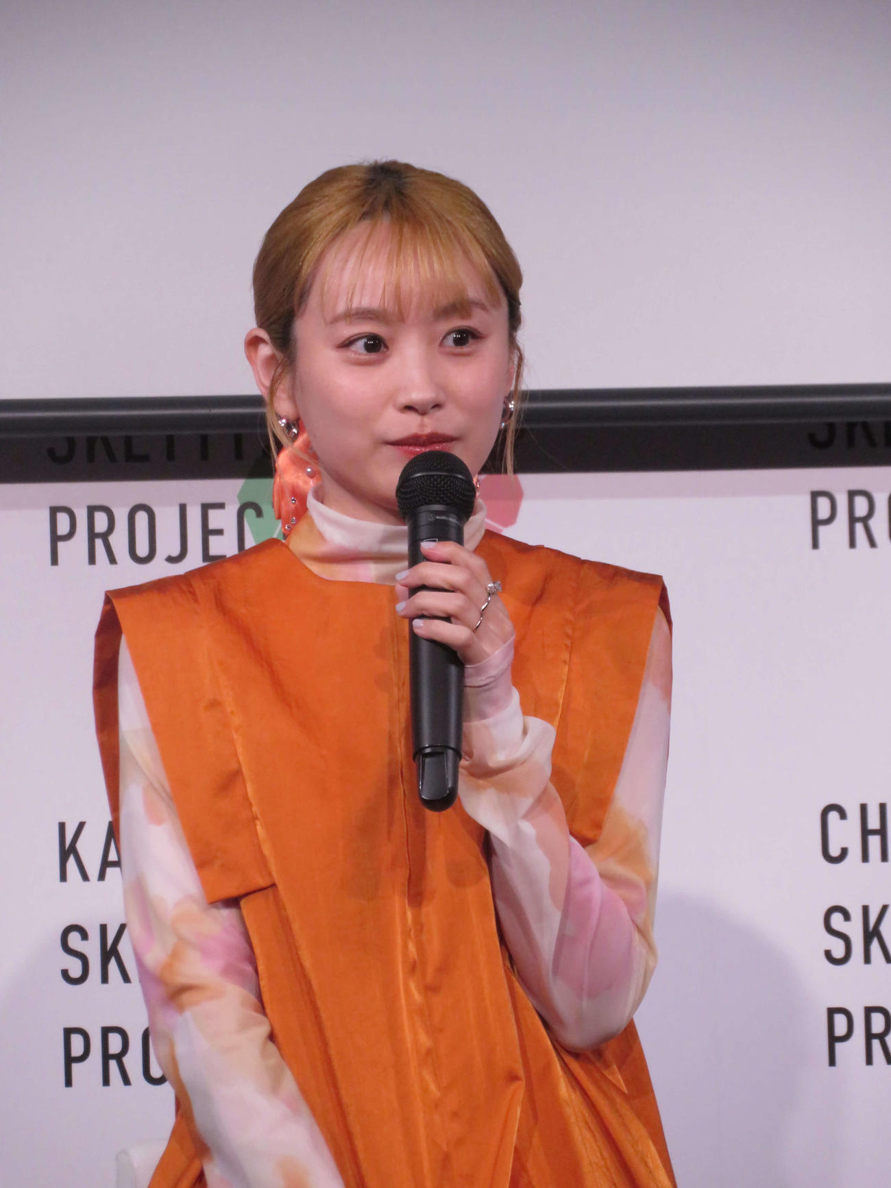 「JAPAN SKETTT．PROJECT」プロジェクト発表会に出席した高橋愛
