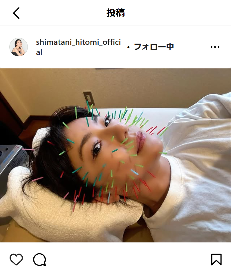 島谷ひとみのインスタグラムから