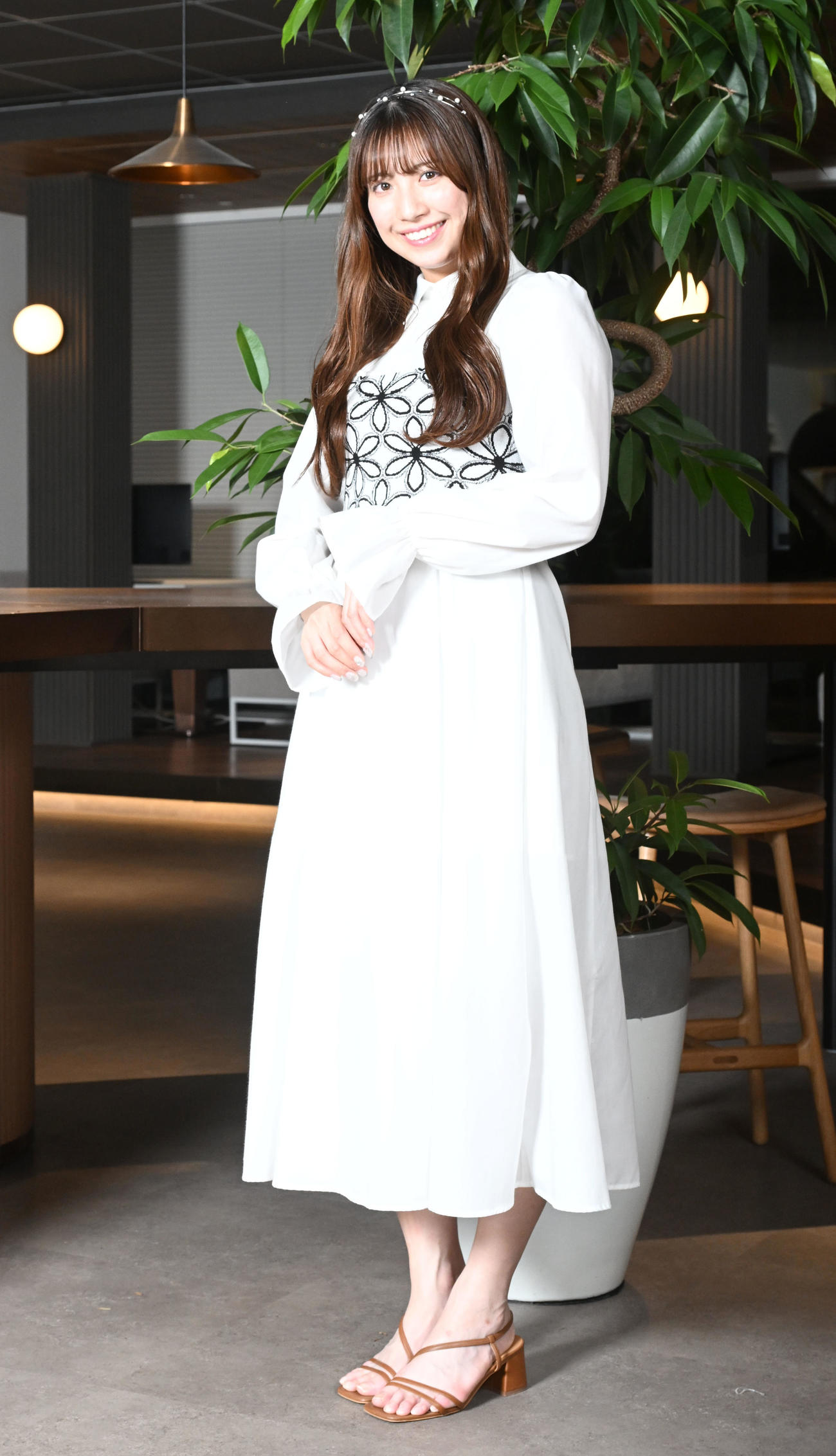 1st写真集「無敵の素顔」を発売する東京女子プロレスで活躍する元SKE48の荒井優希（25年5月撮影）