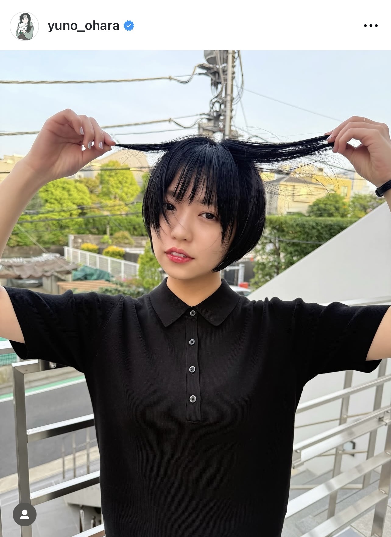 大原優乃のインスタグラムから
