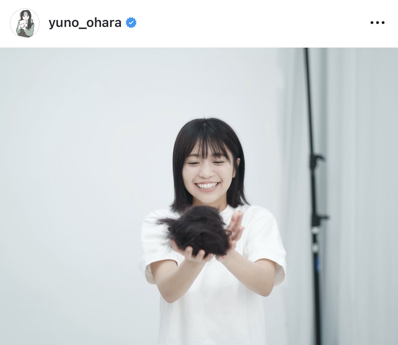 大原優乃のインスタグラムから