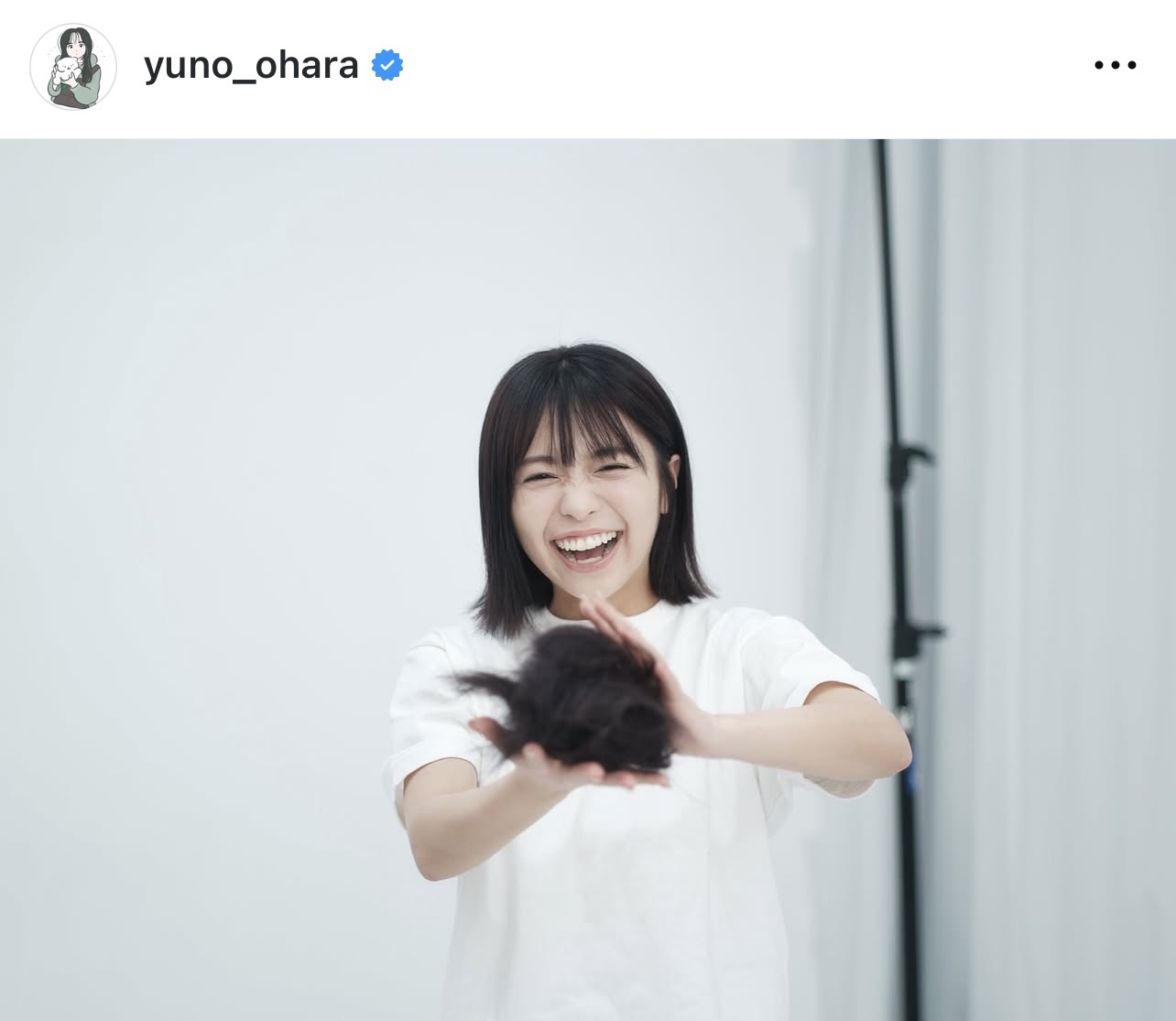 大原優乃のインスタグラムから