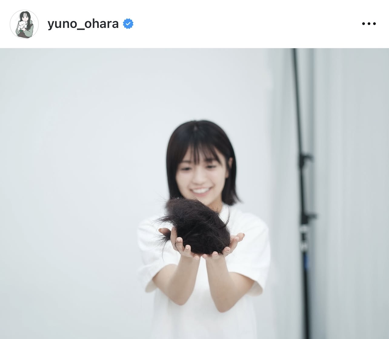 大原優乃のインスタグラムから