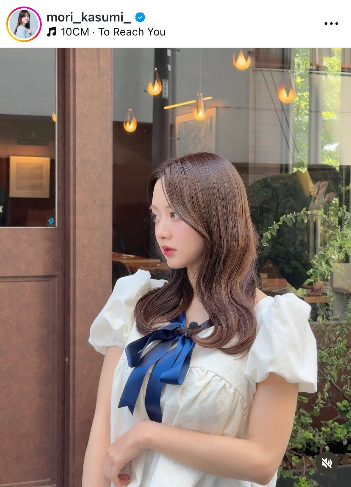 森香澄のインスタグラムから