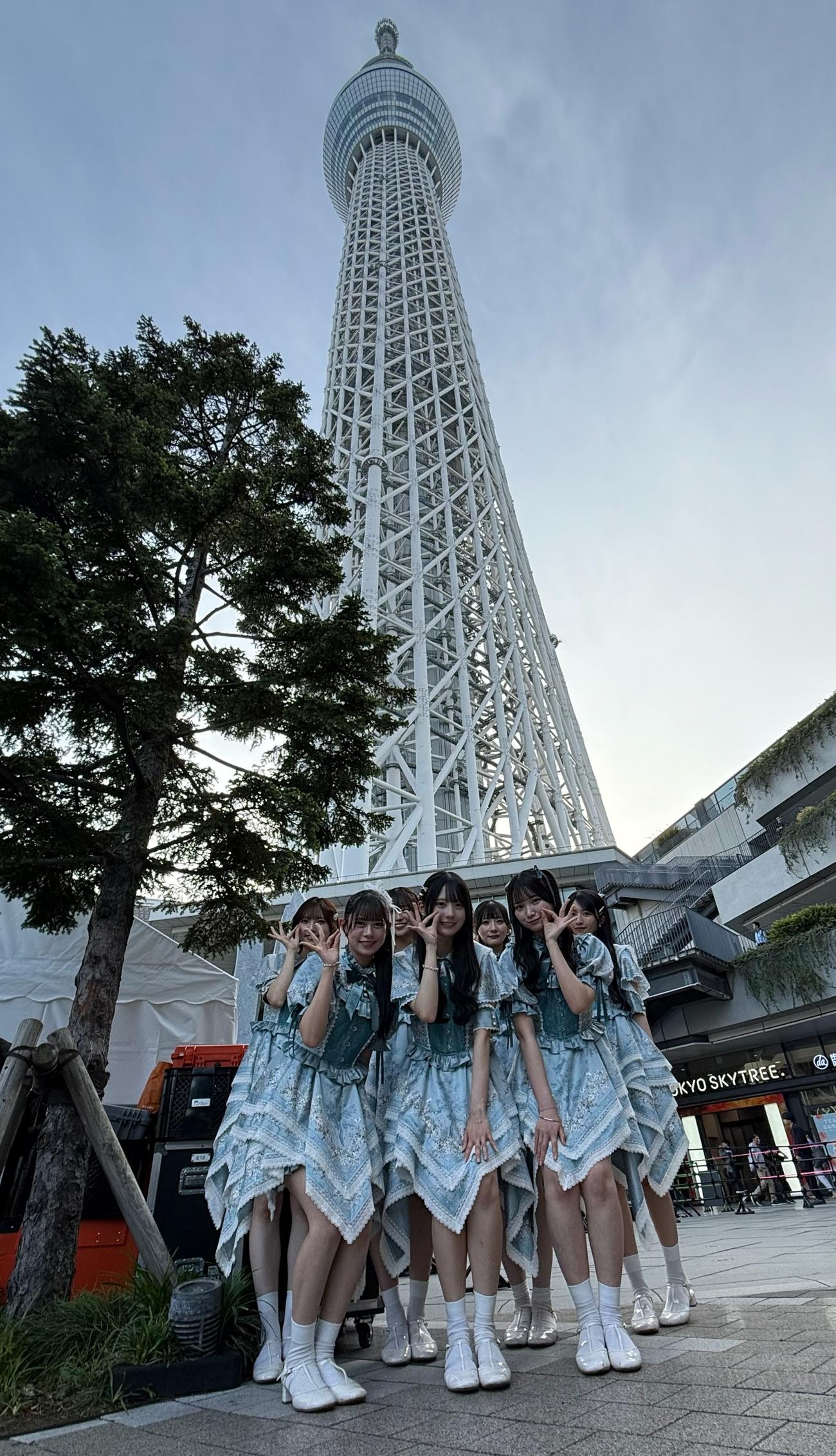 東京スカイツリータウン（R）でセカンドシングル「つまり」発売記念イベントを開催したRain Tree
