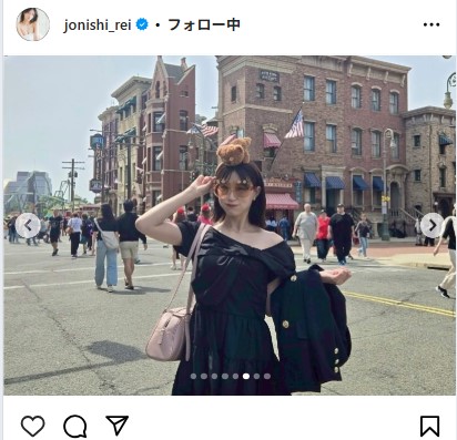 上西怜のインスタグラムから