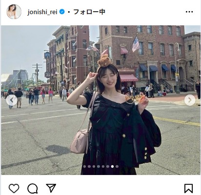 上西怜のインスタグラムから