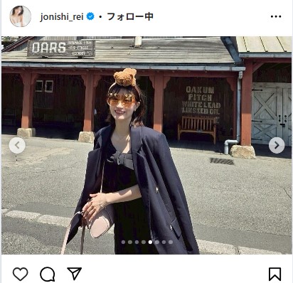 上西怜のインスタグラムから
