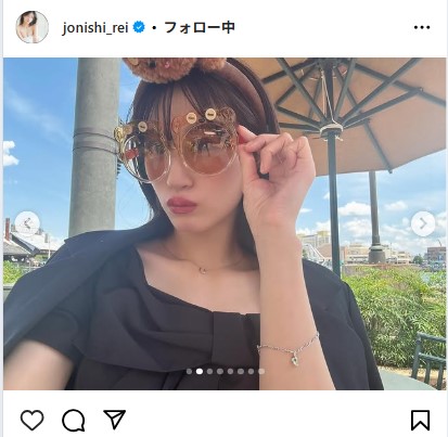 上西怜のインスタグラムから
