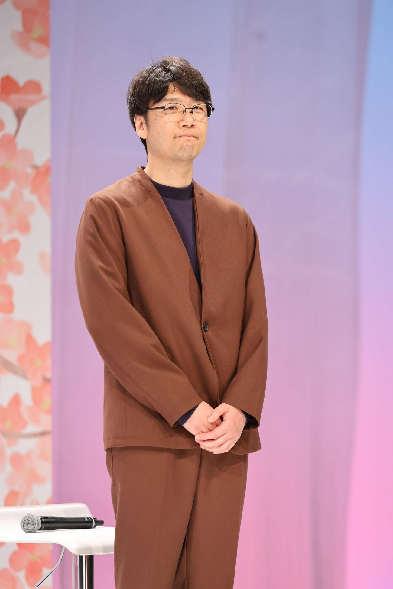 朝ドラタイトルはブラッサム。宇野千代さんが題材。脚本は桜井剛氏（撮影・西尾就之）