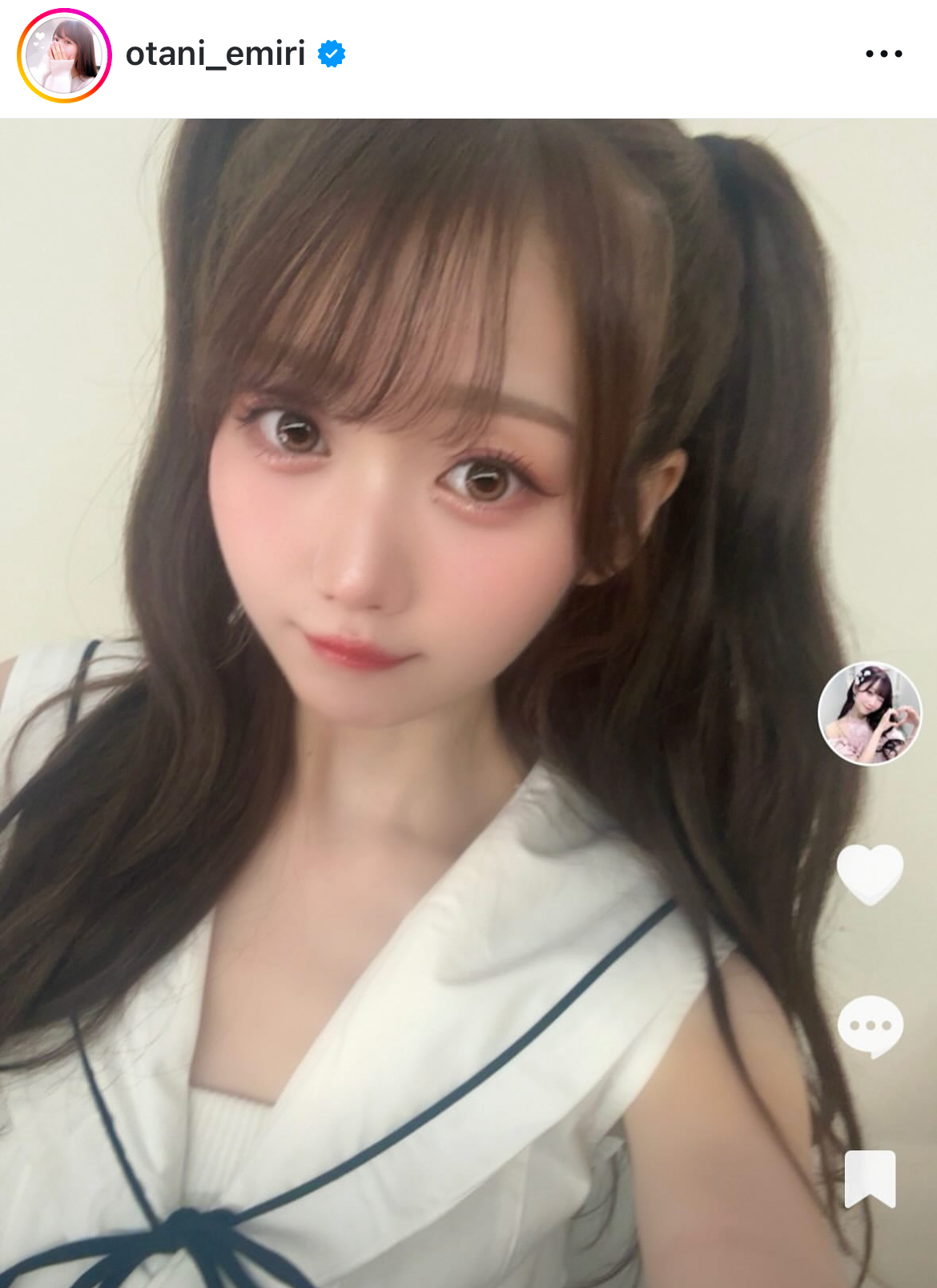 大谷映美里のインスタグラムから