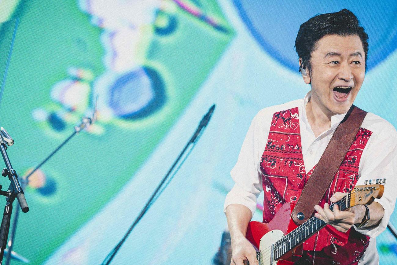 LIVE TOUR2025「THANK YOU SO MUCH！！」東京ドーム公演を行ったサザンオールスターズの桑田佳祐