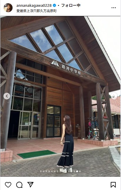 中川杏奈のインスタグラムから