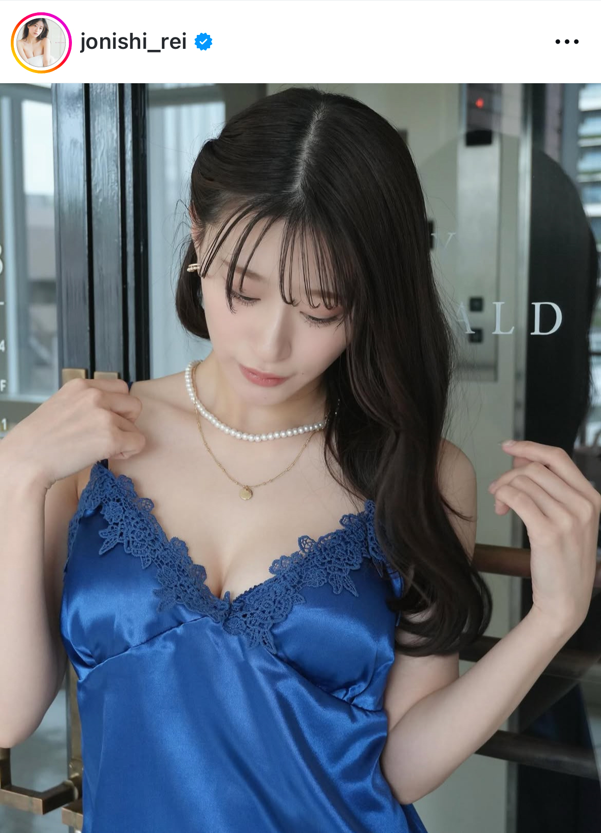 上西怜のインスタグラムから