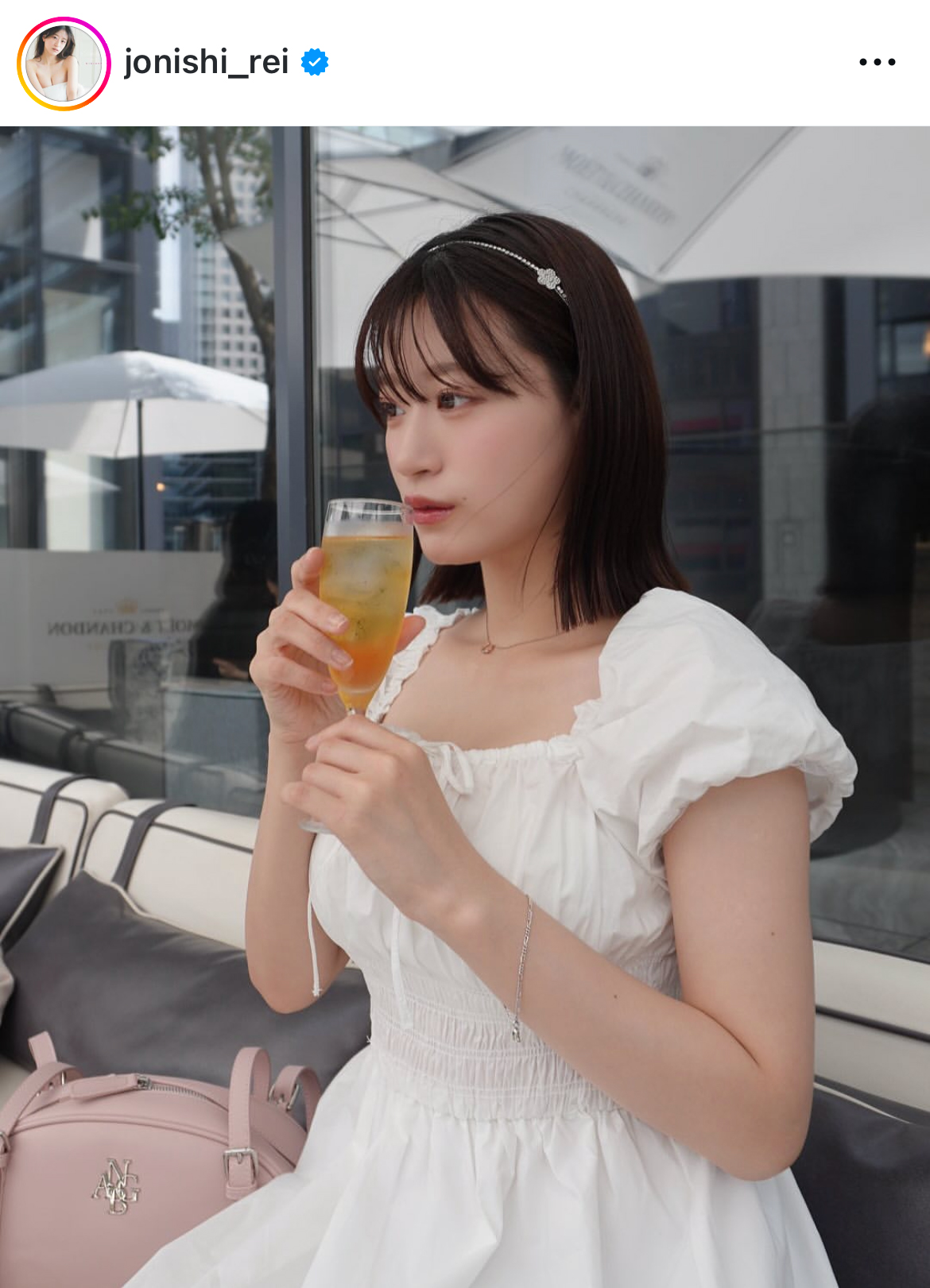 上西怜のインスタグラムから