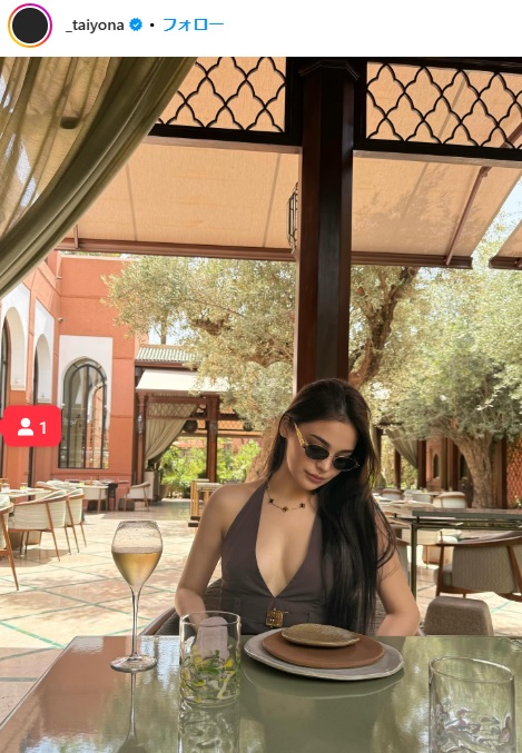 太陽奈のインスタグラムから