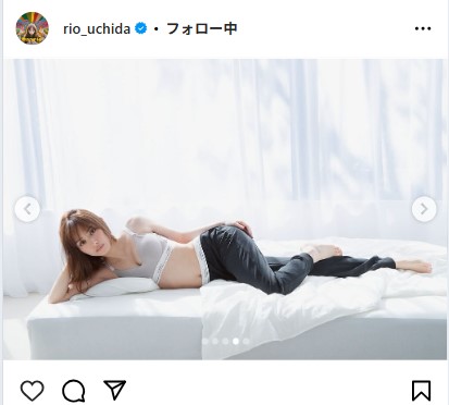 内田理央のインスタグラムから