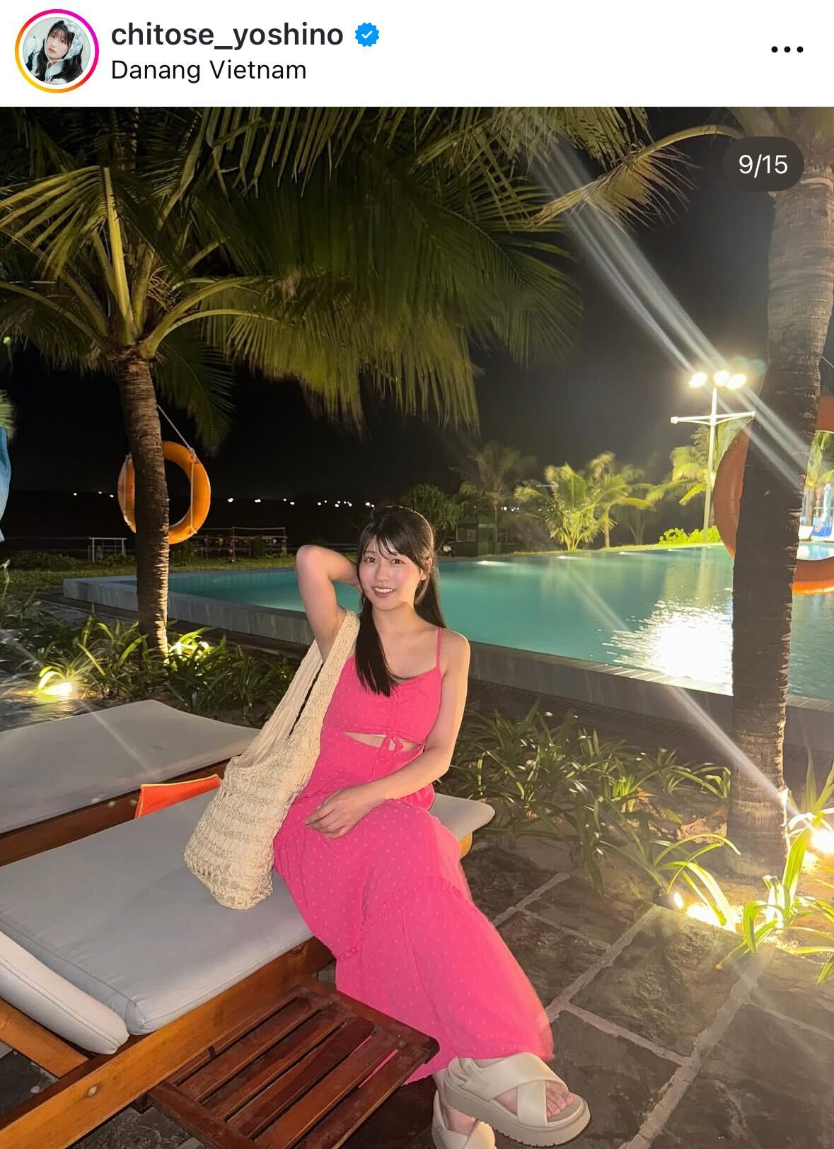 ちとせよしののインスタグラムから