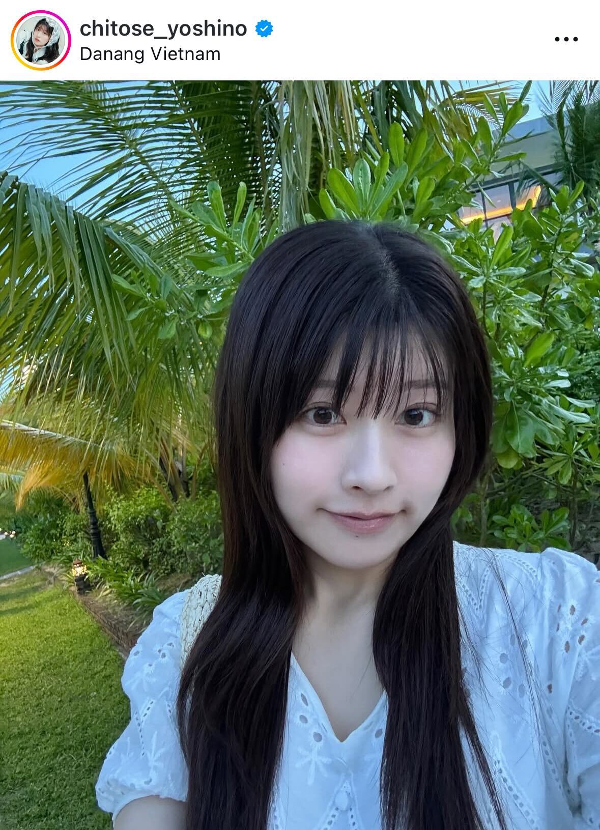 ちとせよしののインスタグラムから