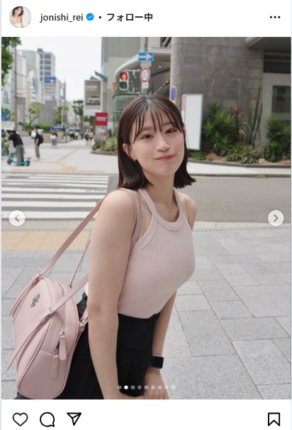 上西怜のインスタグラムから