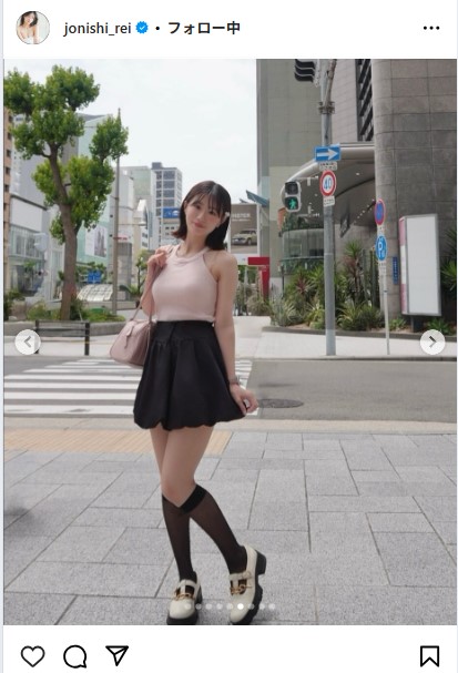 上西怜のインスタグラムから