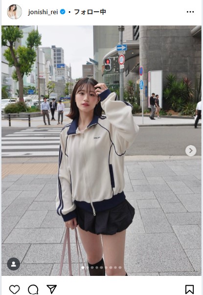 上西怜のインスタグラムから