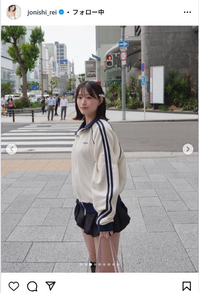 上西怜のインスタグラムから