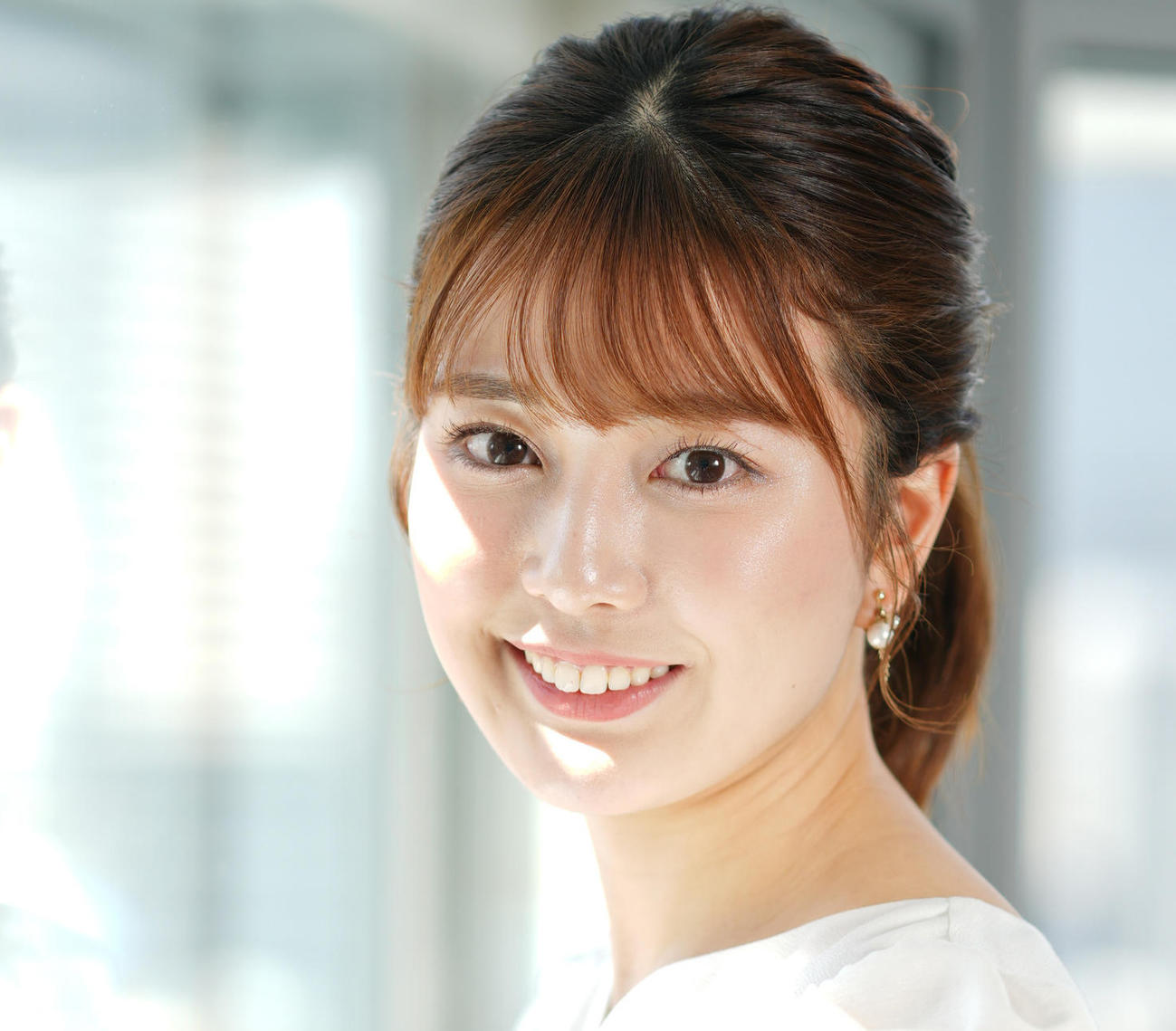 日本テレビ黒田みゆアナウンサー（2024年3月撮影）