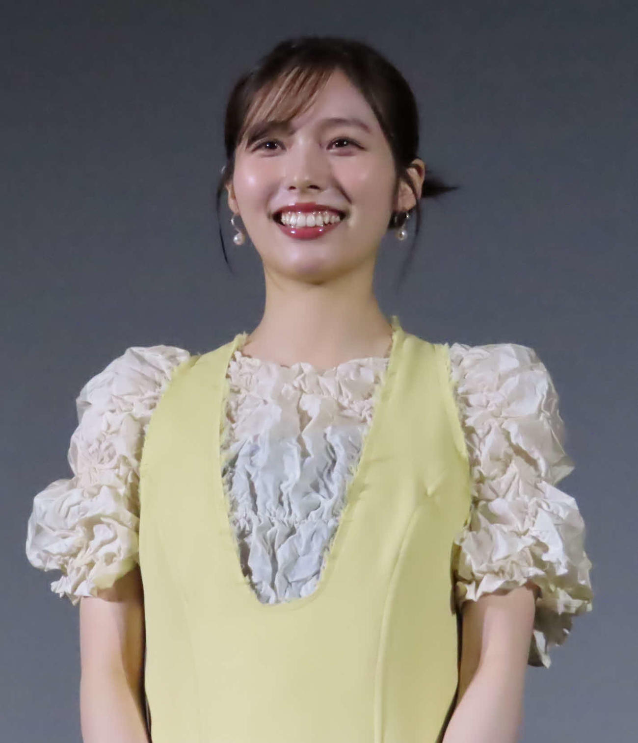 映画「惑星ラブソング」東京特別上映会に出席した秋田汐梨