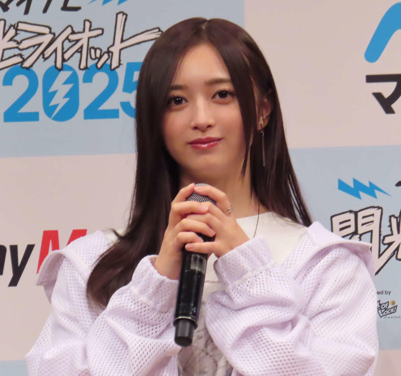 「マイナビ　閃光ライオット2025 produced by SCHOOL OF LOCK！」応援アンバサダープレス発表会に出席した井上和