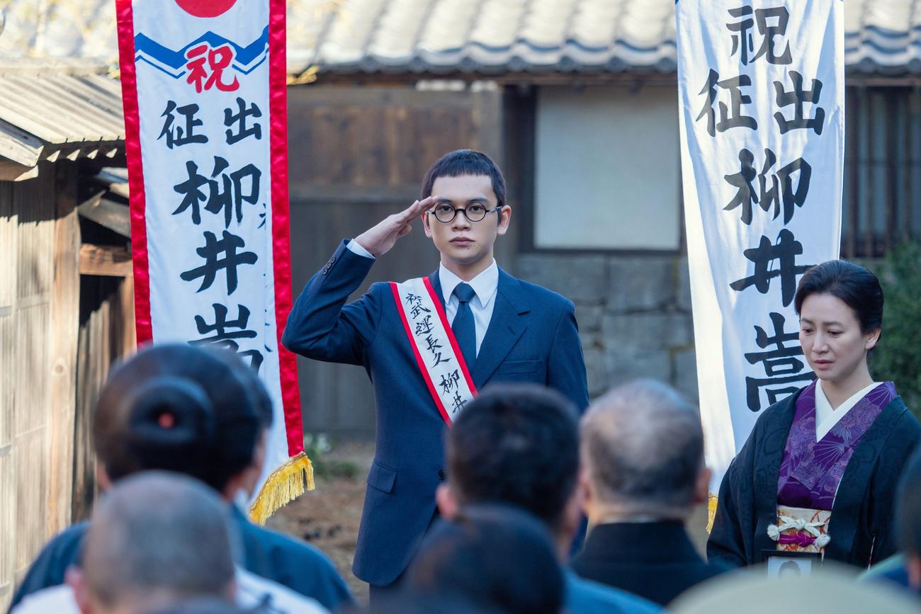NHK連続テレビ小説「あんぱん」の1場面（C）NHK
