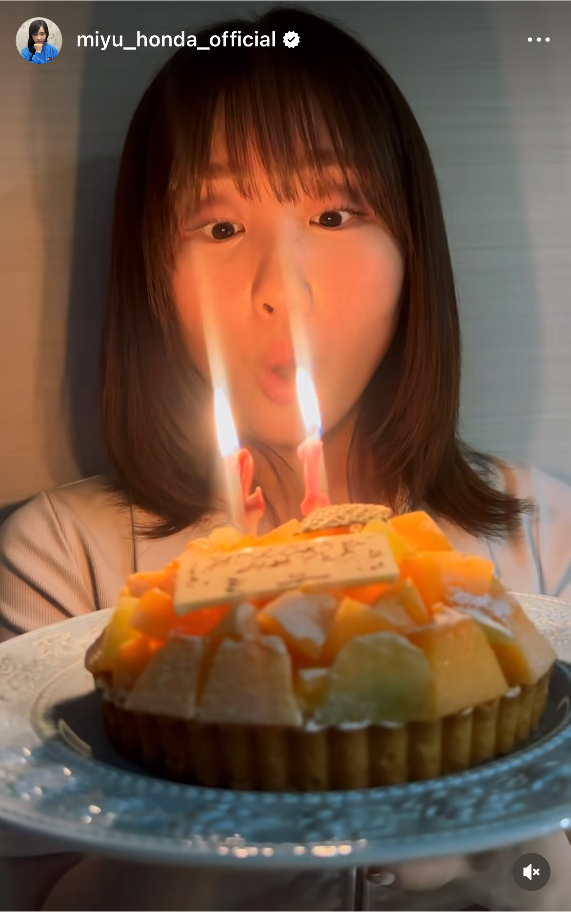 本田望結のインスタグラムから