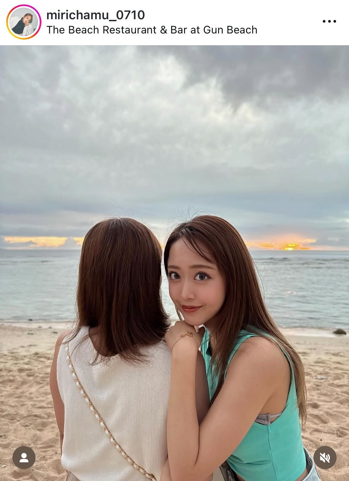 みりちゃむのインスタグラムから