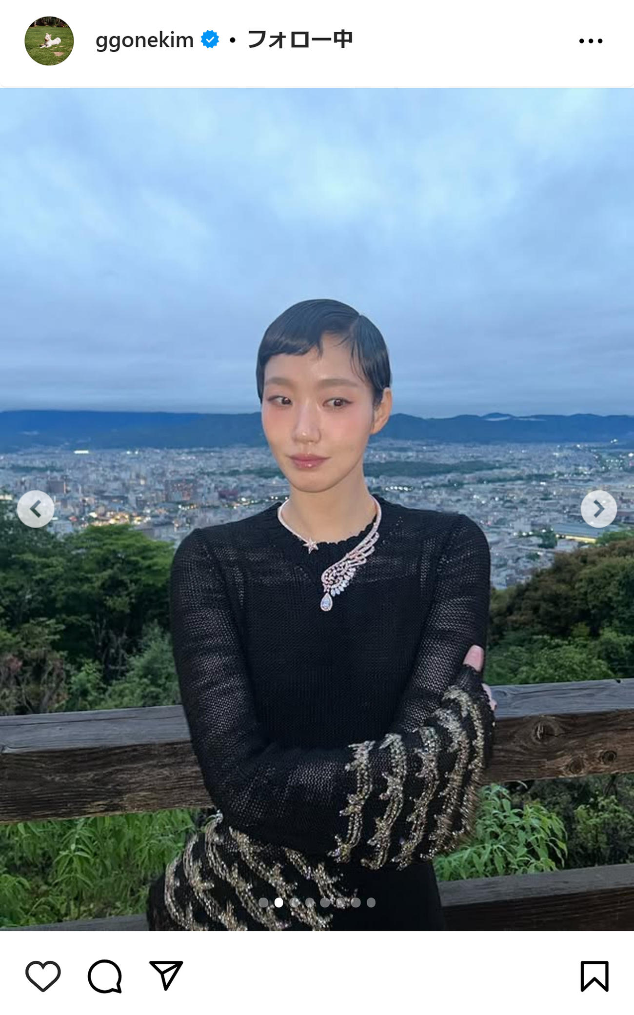 キム・ゴウンのインスタグラムから