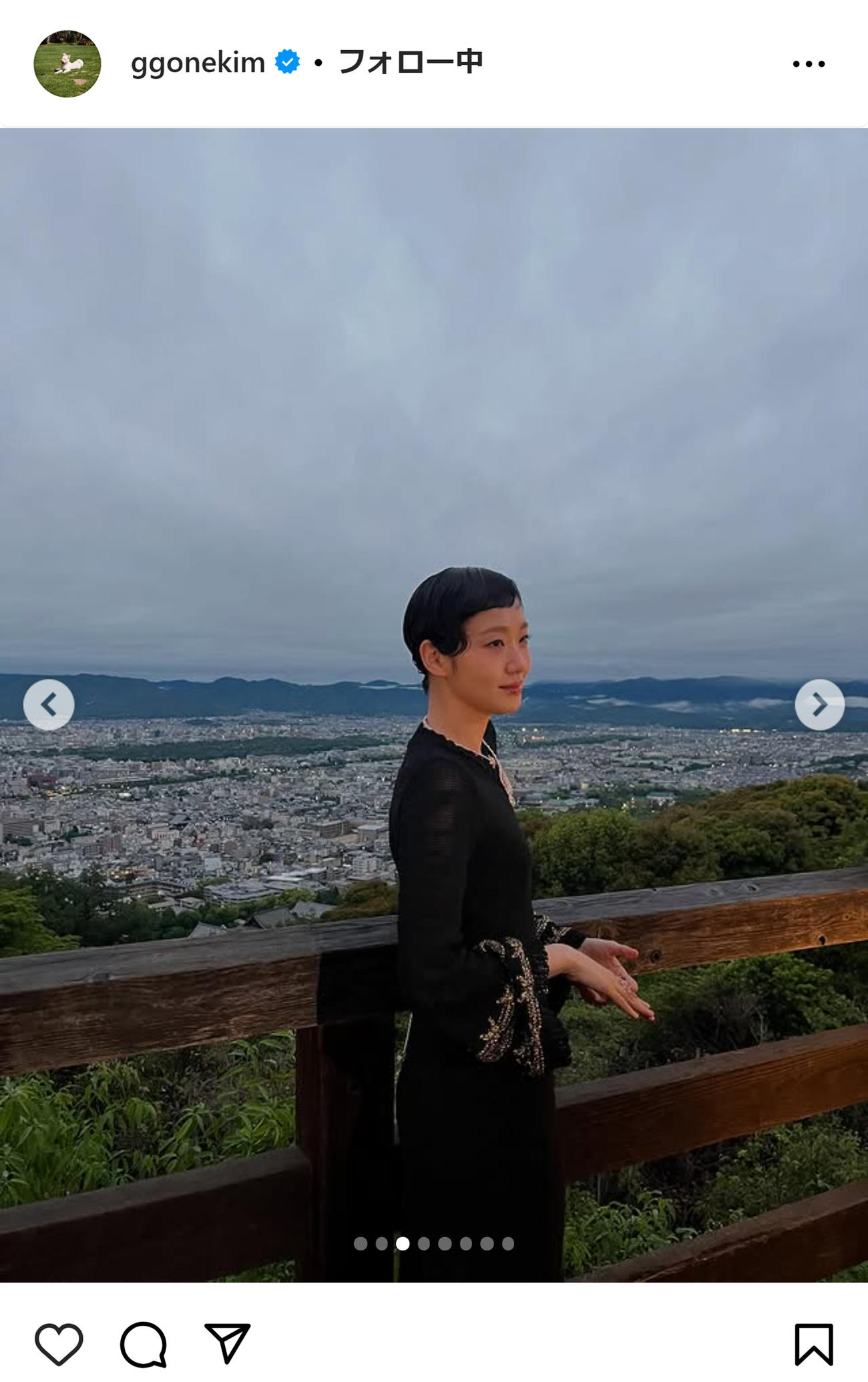 キム・ゴウンのインスタグラムから