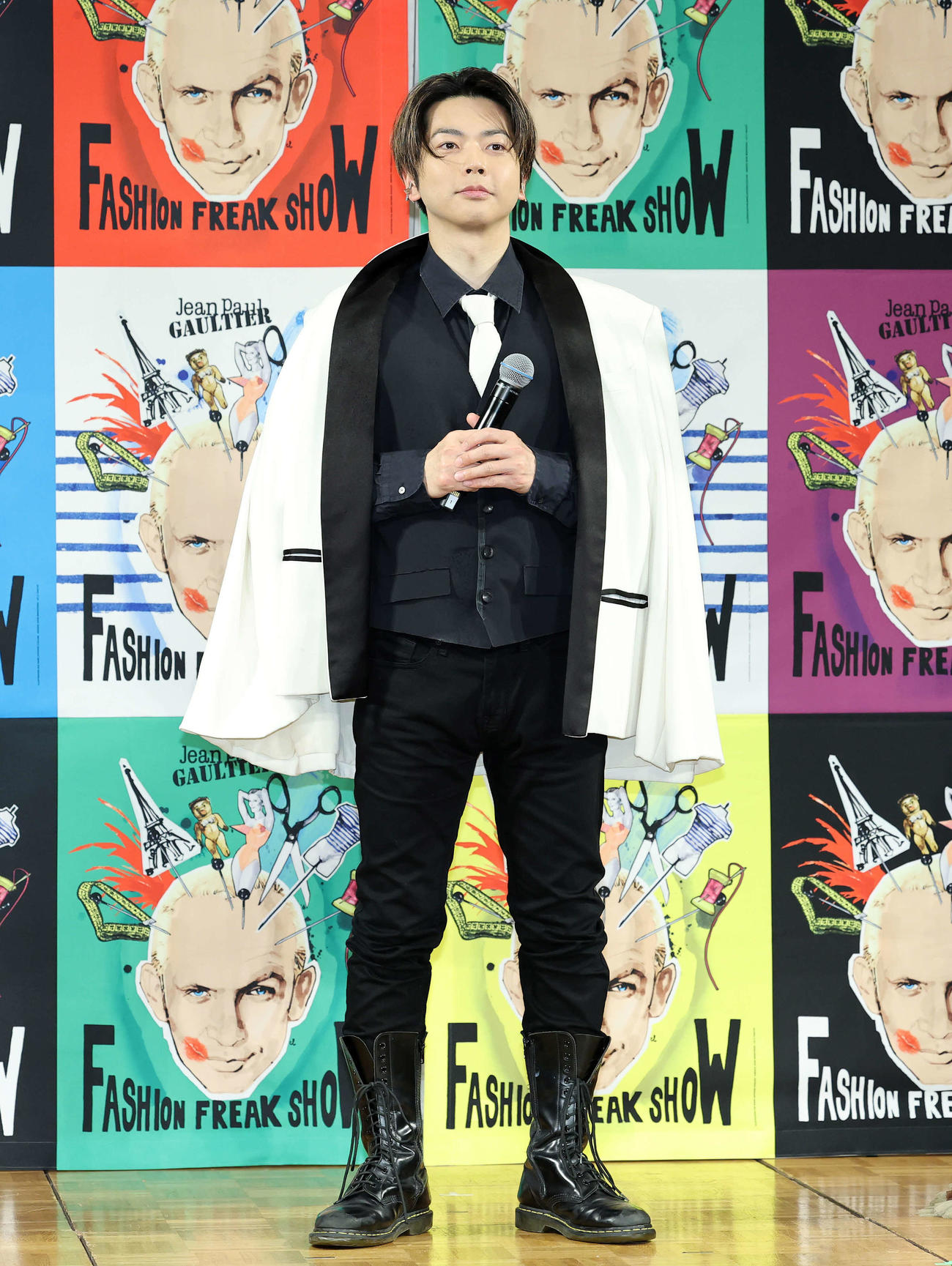 「ファッションフリークショー」アンバサダーに就任した増田貴久（撮影・鈴木正人）