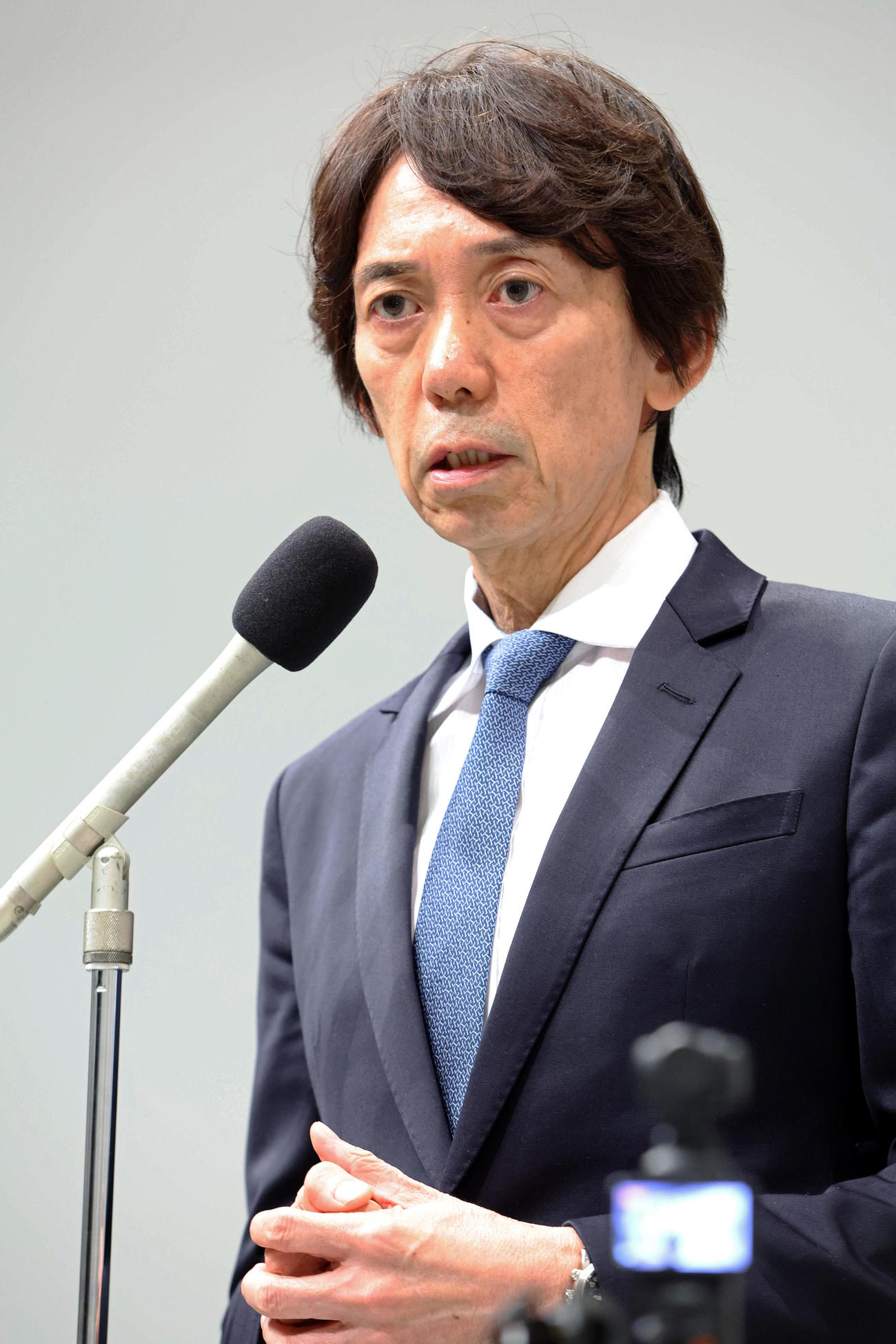 フジテレビ元専務取締役の大多亮氏（2025年4月撮影）