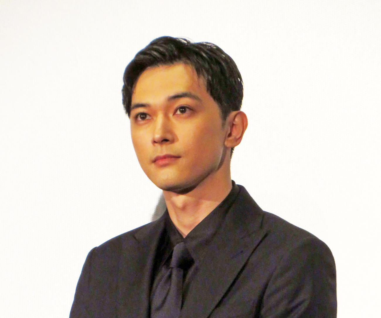 映画「国宝」初日舞台あいさつに登壇した吉沢亮（撮影・村上幸将）