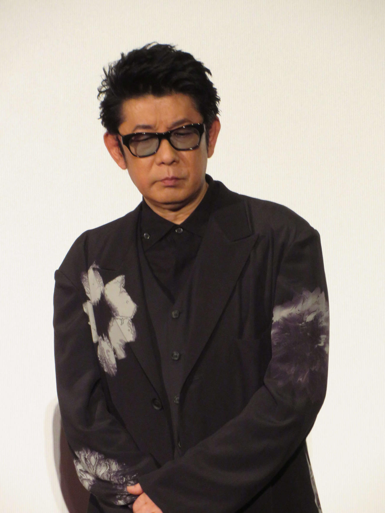 映画「国宝」初日舞台あいさつに登壇した永瀬正敏（撮影・村上幸将）