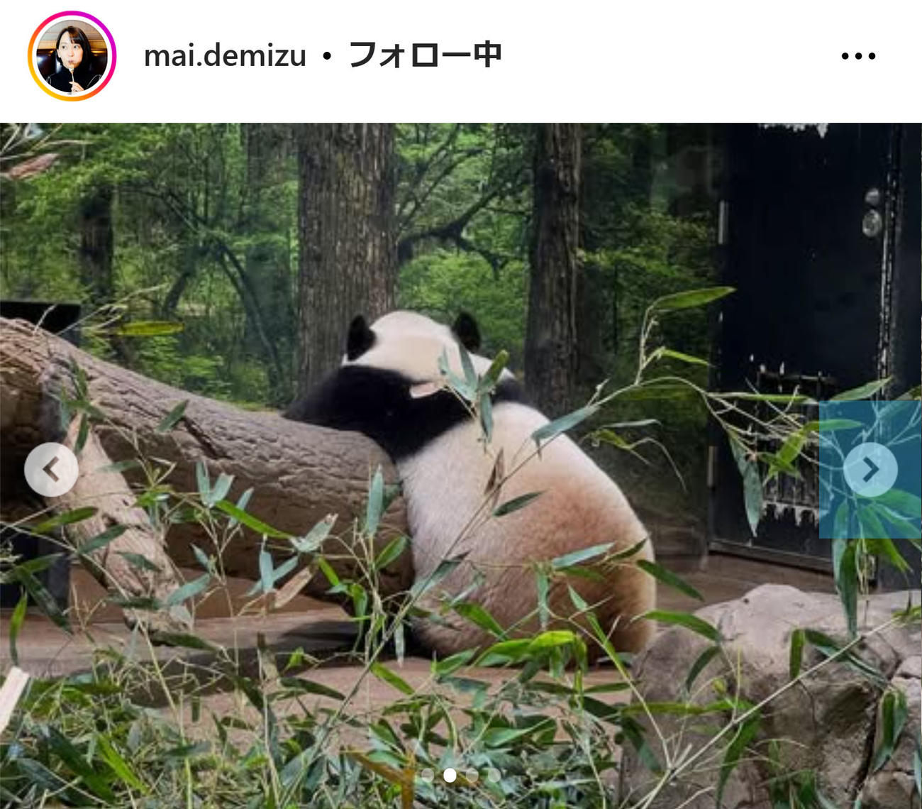 出水麻衣アナのインスタグラムから