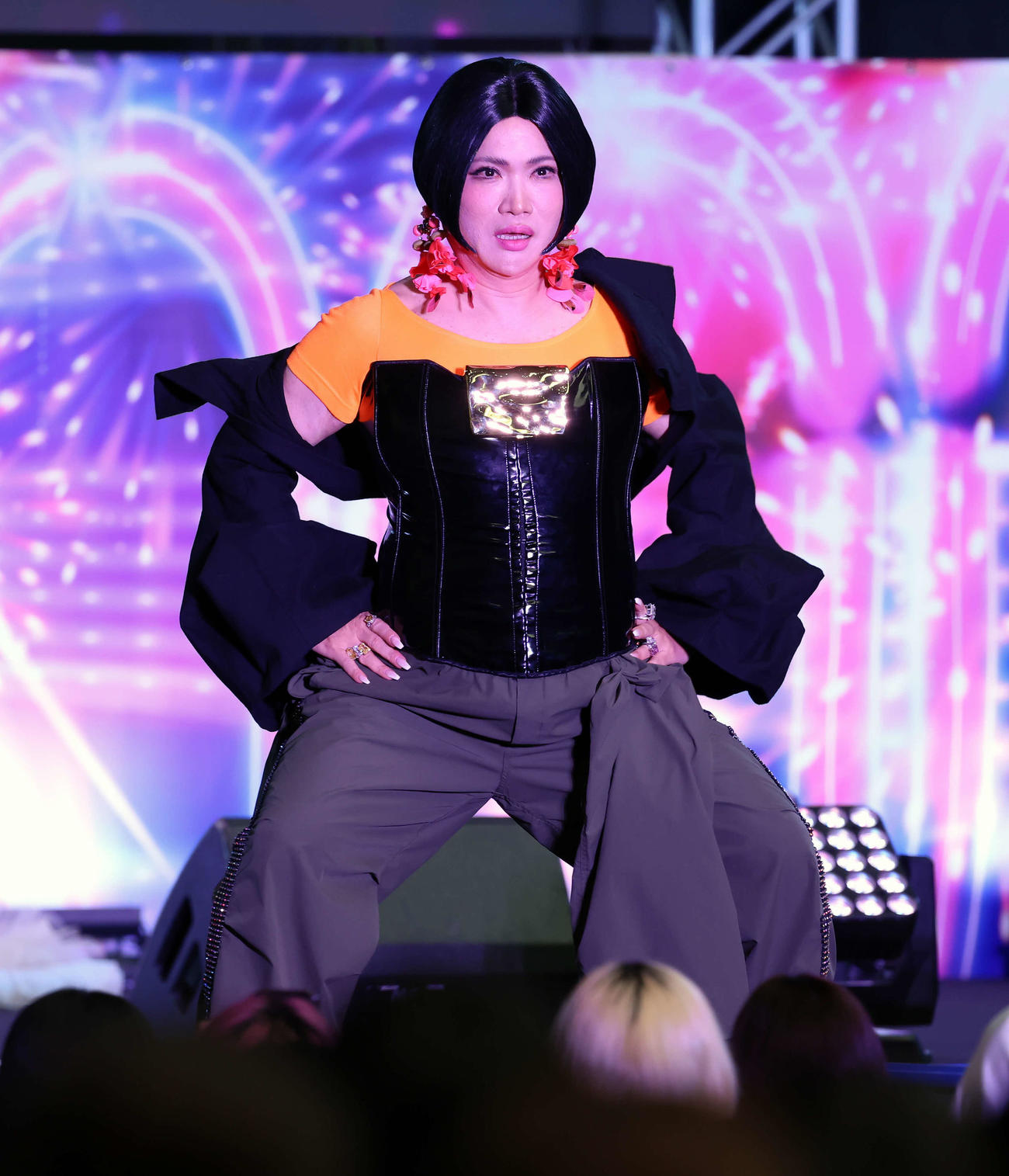 シンデレラフェス2025でパフォーマンスを行ったIKKO（撮影・山本朝陽）
