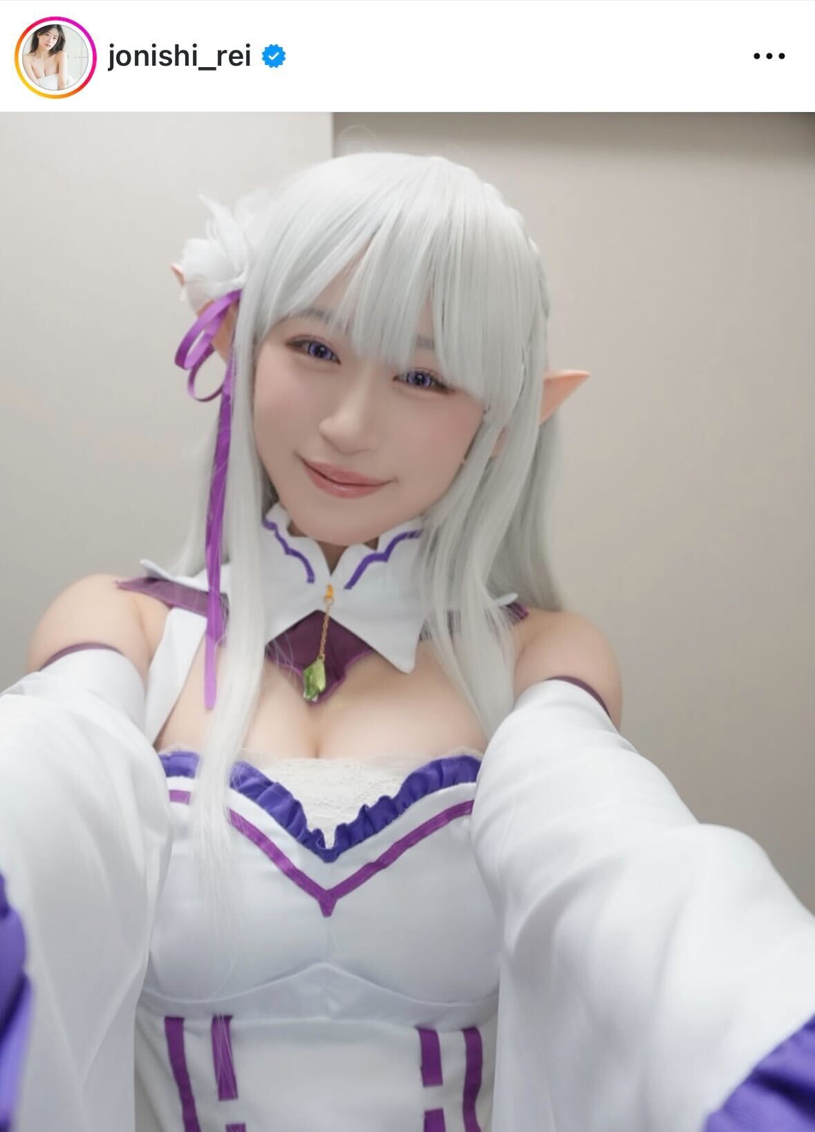 上西怜のインスタグラムから