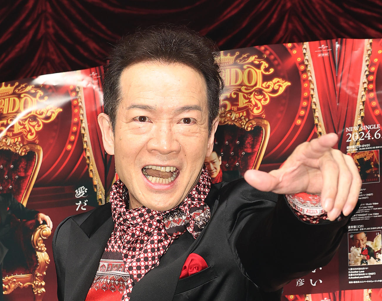 田原俊彦（2024年6月撮影）