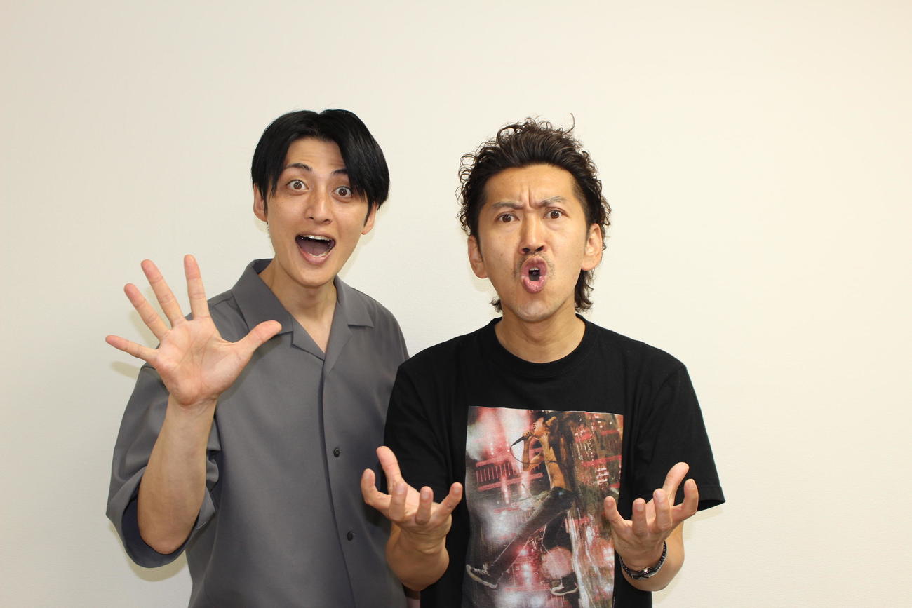 ツートライブたかのりと周平魂（右）（2024年撮影）