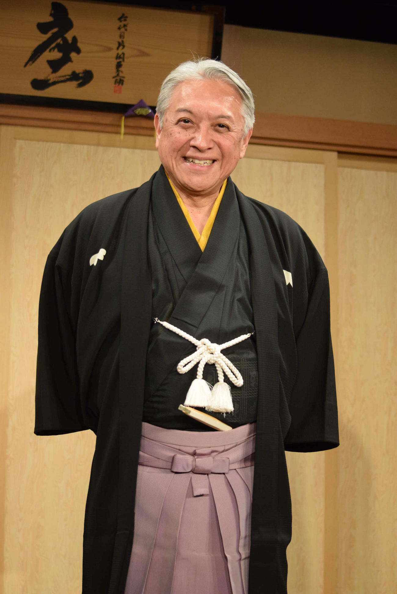芸歴50年記念公演を開催する笑福亭枝鶴（撮影・阪口孝志）
